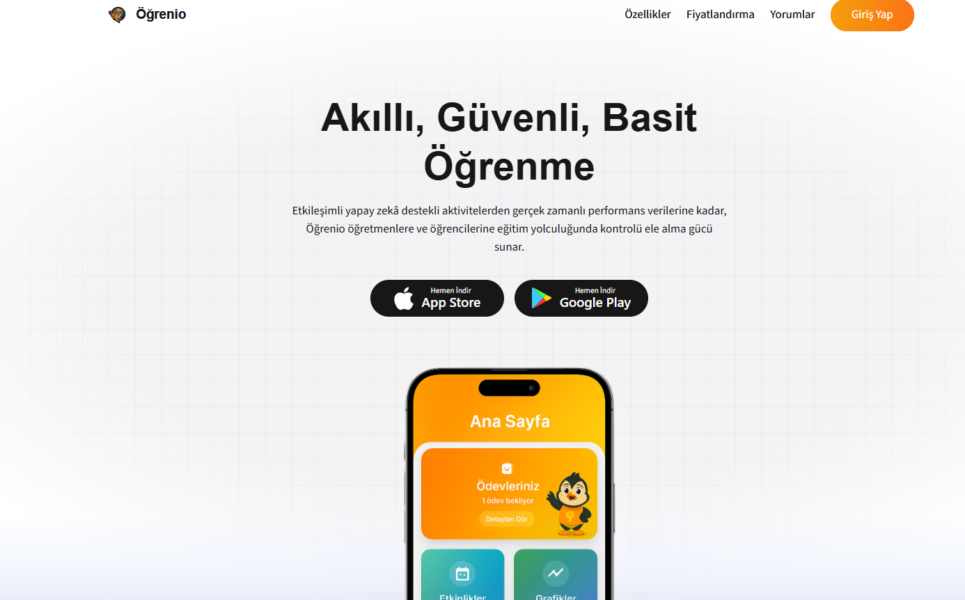 Öğrenio Web